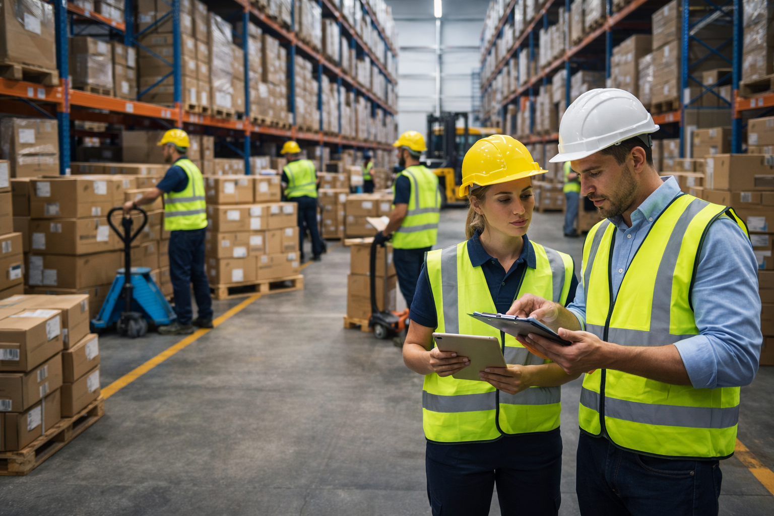 Professionele chauffeur